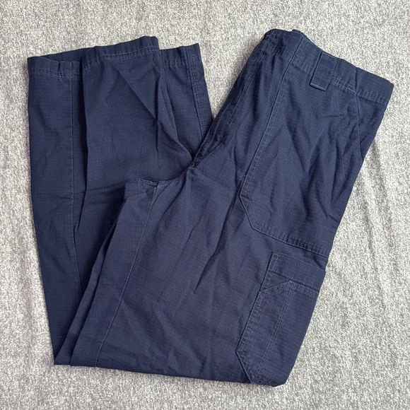Carhartt Navy Scrubs pants mens medium - Picture 4 of 9